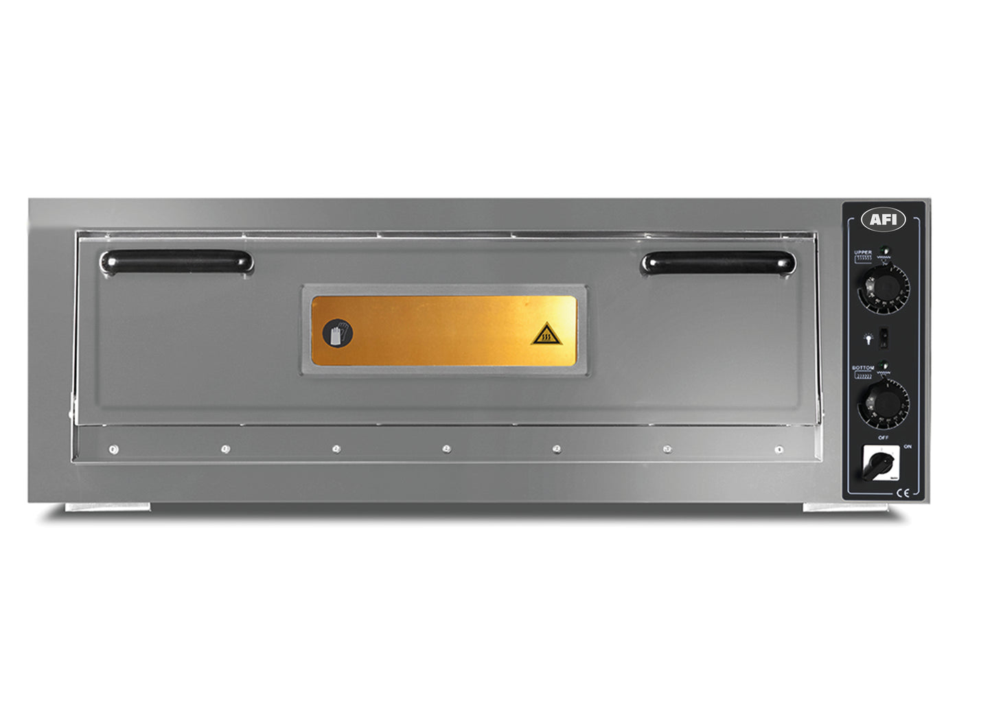 FOUR À PIZZA ÉLECTRIQUE - 1 CHAMBRE - 9 PIZZAS DIAMÈTRE 300 MM