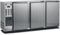 ARRIÈRE-BAR INOX GROUPE LOGÉ - 3 PORTES PLEINES