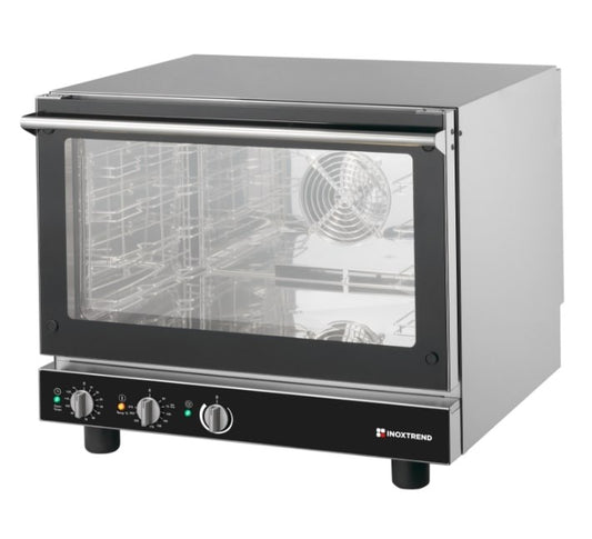 Four à air pulsé - 4 niveaux - Commandes mécaniques - Inoxtrend - TGDA004ET