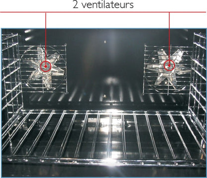 Four à convection GN 1/1 - 230 V - Avec humidificateur - 50 litres - 45002HU