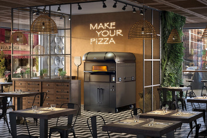 Four à pizza Napolitaine - 1 chambre - 6 pizzas - Gamme Caruso - Italforni - CA6