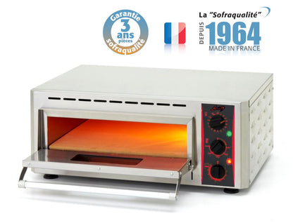 Four à pizza quartz infrarouge - 1 chambre - 230 V - 18414