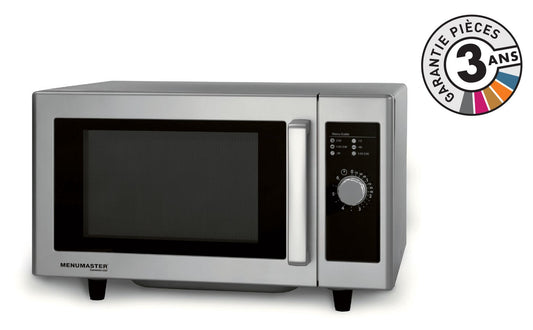Four micro-ondes professionnel avec commandes mécaniques - 23 L - 1000 W - RMS510DS2 - Menumaster