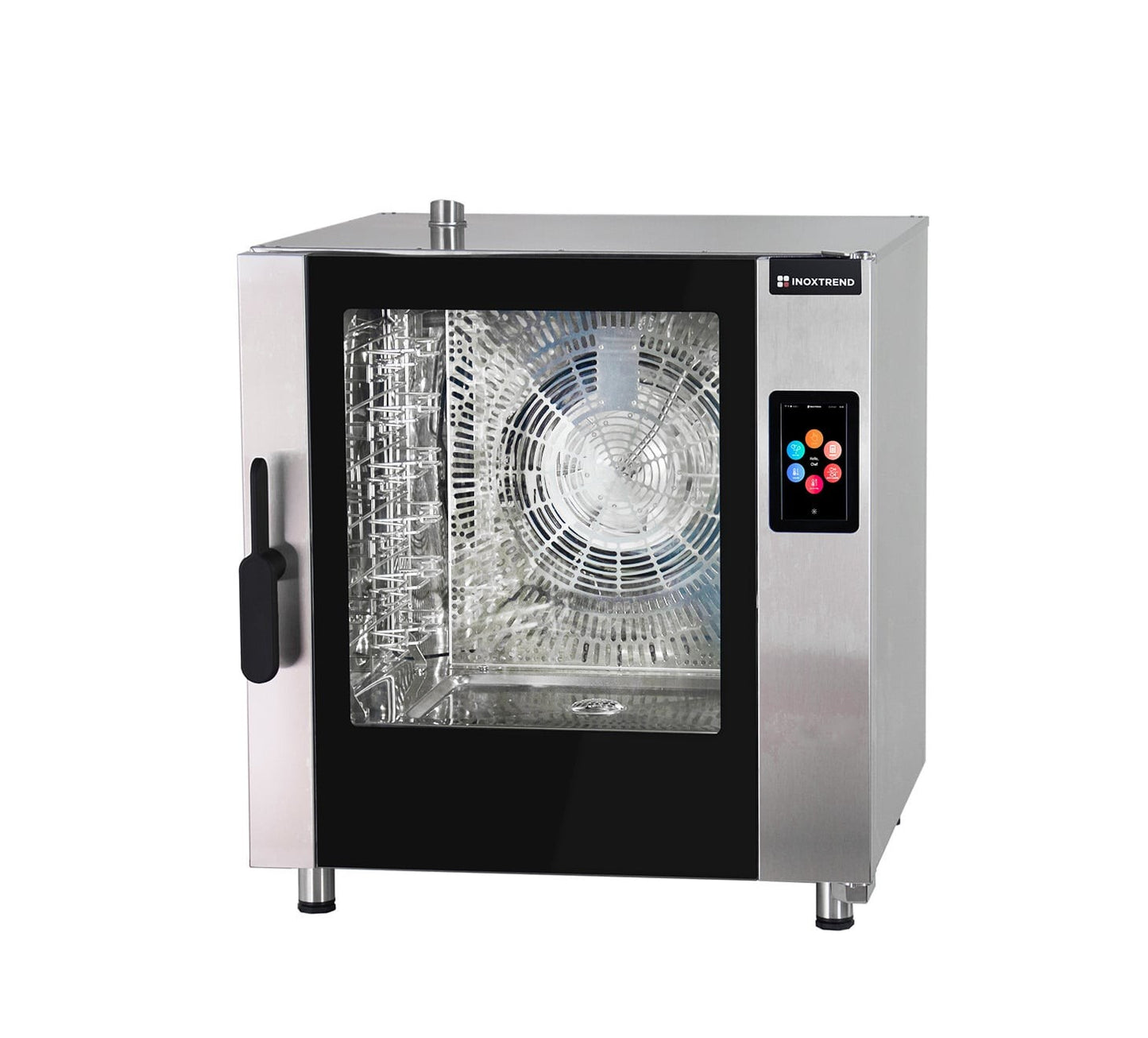 Four mixte à injection - 6 niveaux 600 x 400 mm - Commandes tactiles - Inoxtrend - FXDT606E