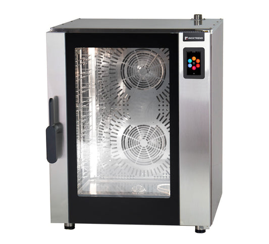 Four mixte à injection GN 1/1 - 10 niveaux - Version gaz - Inoxtrend - FXDT110G