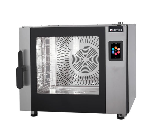 Four mixte à injection GN 1/1 - 6 niveaux - Version gaz - Inoxtrend - FXDT106G