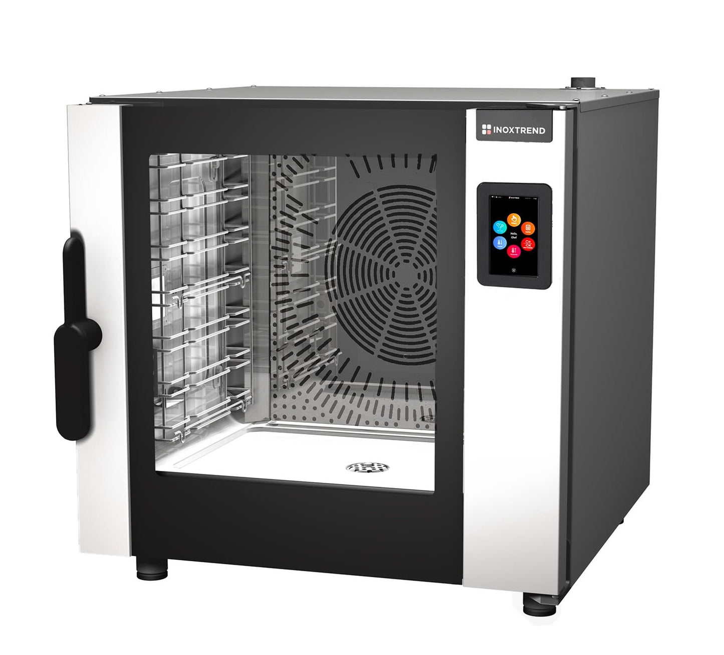 Four mixte à injection GN 1/1 - 7 niveaux - Version électrique - GAMME FXDT - Inoxtrend - FXDT107E