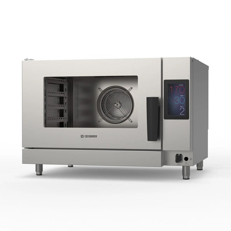 Four mixte injection directe gaz 6 niveaux GN 1/1 et 600 x 400  - Tecnoinox - FMDI6GTSL