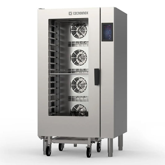 Four pâtissier injection directe 16 niveaux avec sonde + lavage  - Tecnoinox - FMPI16ETSL