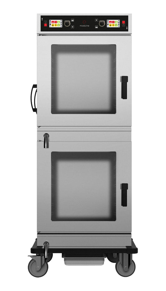 Four statique pour cuisson lente avec sonde à coeur - Commande écran tactile avec programmateur - Série CHC - CHC282E - Moduline