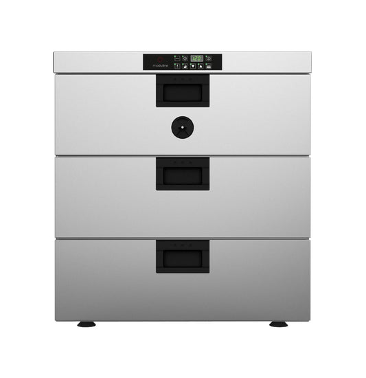 Four statique pour cuisson lente avec sonde à coeur - Introduction du plateau côté large - Série CSD - CSD013E - Moduline