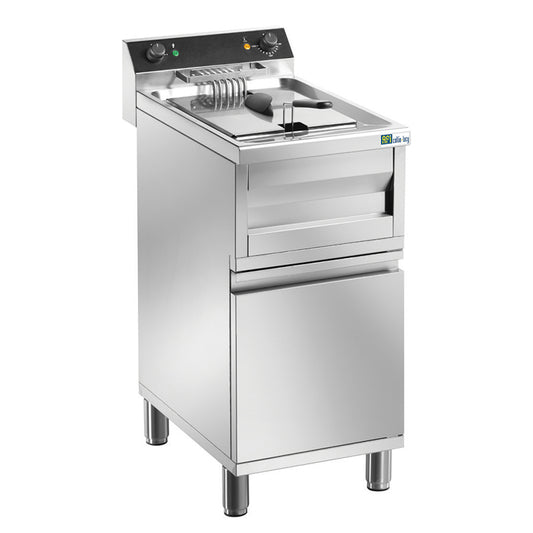 FRITEUSE SUR COFFRE ÉLECTRIQUE AVEC VIDANGE - 9 L