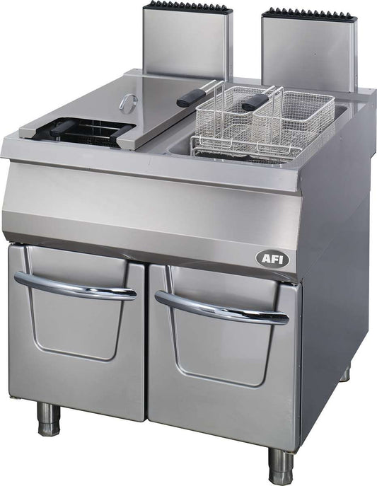 FRITEUSE SUR COFFRE GAZ - GAMME 900 - 22 + 22 L