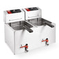 Friteuse de table électrique - 2 cuves - FE7L2-400VT