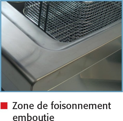 Friteuse électrique à poser - 400 V - Super puissante - 12 Litres - 92114