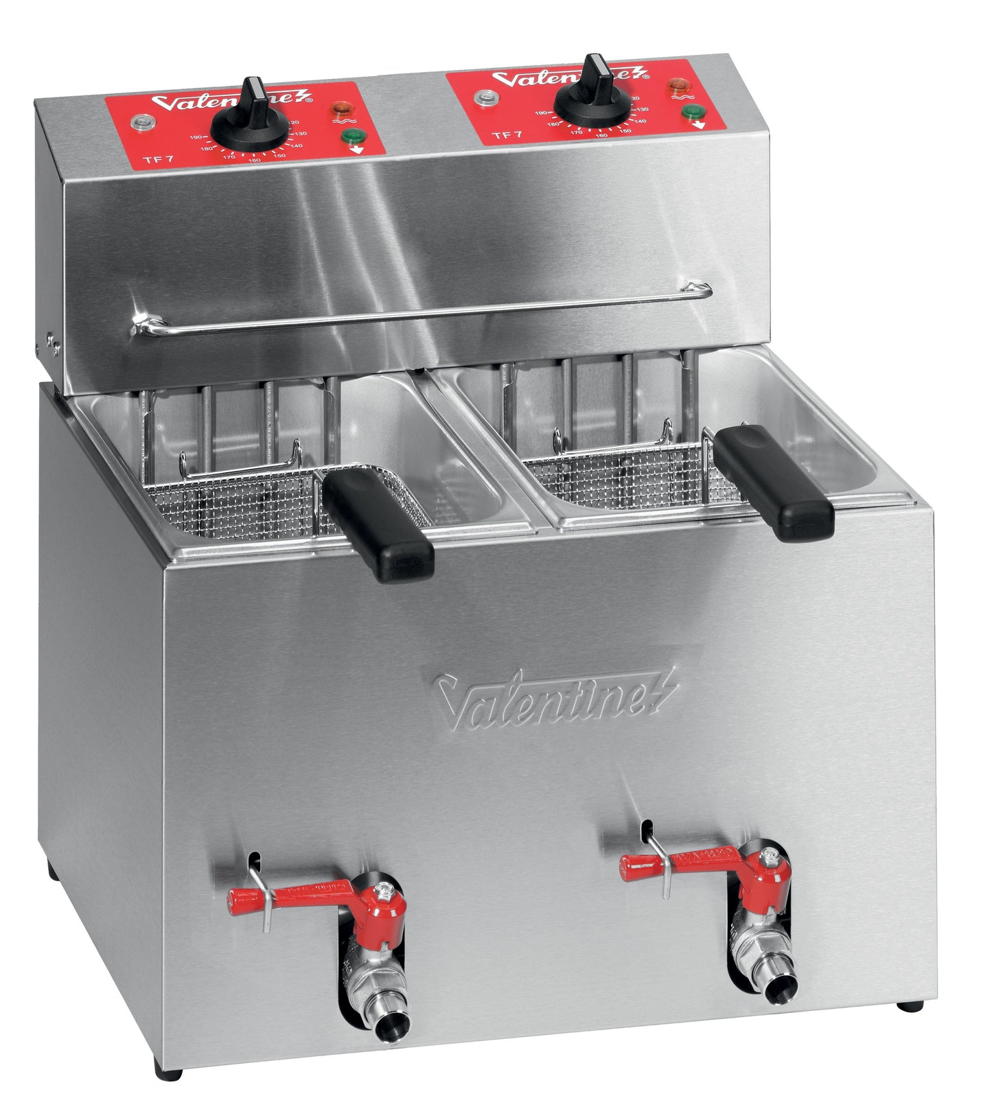 Friteuse électrique de table - 2 x 5 litres - Série TF - TF55 - Valentine