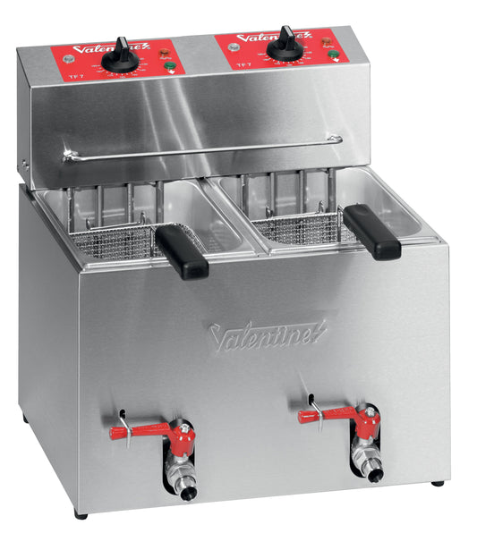Friteuse électrique de table - 2 x 5 litres - Série TF - TF55 - Valentine