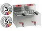 Friteuse électrique de table - 2x7 litres - Valentine - TF77M