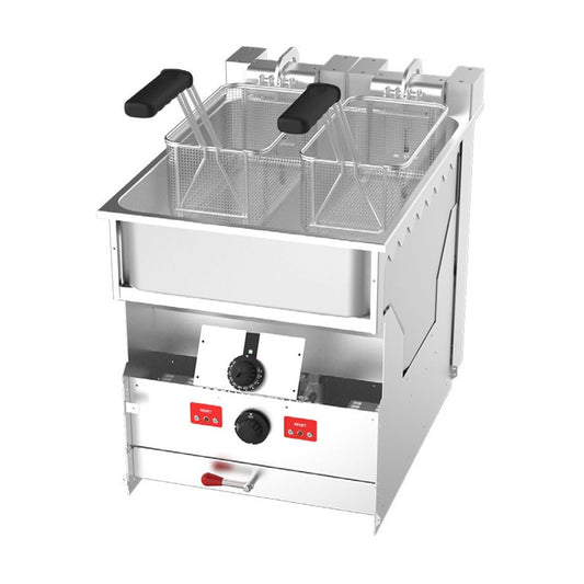 Friteuse électrique Encastrée - 15 - 18 litres - Gamme CORE - Valentine - CORE400E