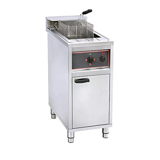 Friteuse électrique sur coffre - 1 cuve de 16 L - 92324