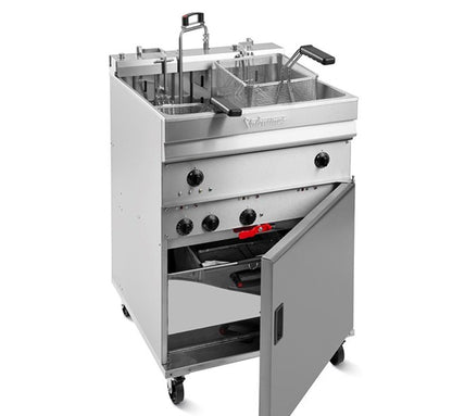 Friteuse électrique sur coffre - 25-28 litres - Valentine - EVO600PR