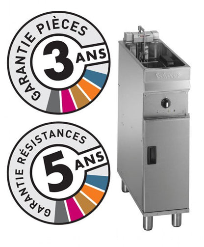 Friteuse électrique sur coffre - 9-10 litres - Valentine - EVO250