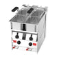 Friteuse électrique Turbo Encastrée - 2 x 9-10 litres - Gamme CORE - Valentine - CORE2525TE