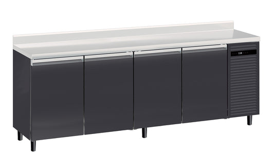 Furnotel - Arrière-bars Skinplate - Groupe logé - Hauteur 1000 mm - 4 portes - 540 litres - ABR4-2