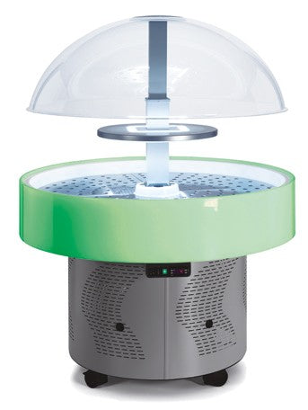 Furnotel - Buffet réfrigéré central rond - ISOLA - Température +3°C +10°C - ISOLALEDP-RGB