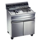 Furnotel - Friteuse électrique sur coffre - 2 bacs 20 litres - ME40