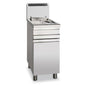 Furnotel - Friteuse gaz sur coffre - 1 bac 14 litres - MG15