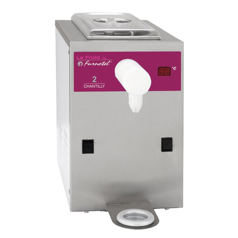Furnotel - Machine à Chantilly - Commandes mécaniques - 100 litres / heure - PRIMA