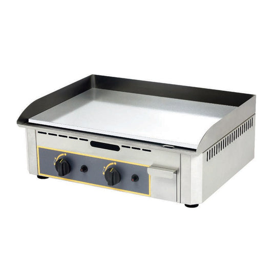 Furnotel - Plaque lisse à snacker gaz - Emaillée - 2 zones de chauffe - PSR600GE