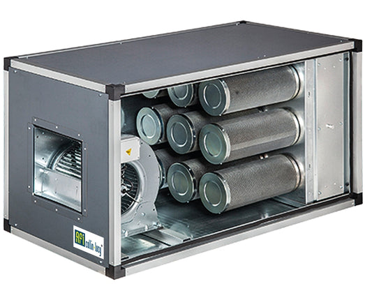 CAISSON DE FILTRATION AVEC MOTEUR