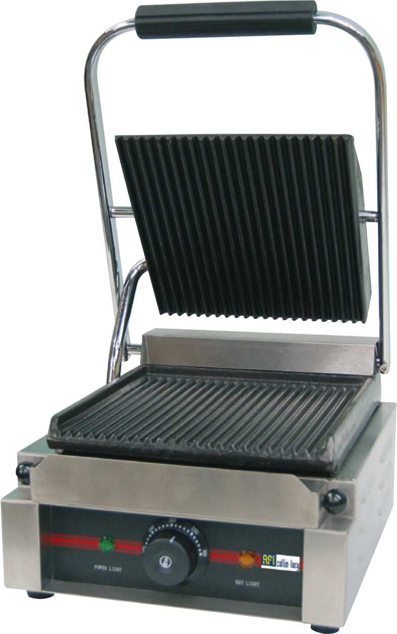 GRILL PANINIS ÉLECTRIQUE - PLAQUE SIMPLE RAINURÉE