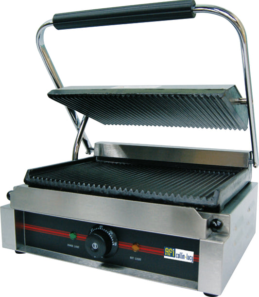 GRILL PANINIS ÉLECTRIQUE - PLAQUE SIMPLE RAINURÉE