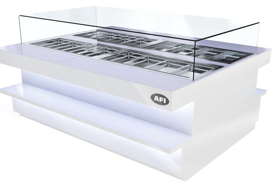 VITRINES SELF-SERVICE  ALIMENTAIRES SÉRIE ISOLA