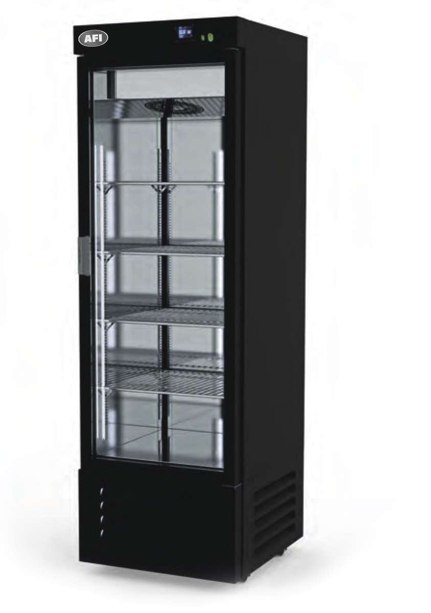Armoire de maturation 1 porte 700 L noir