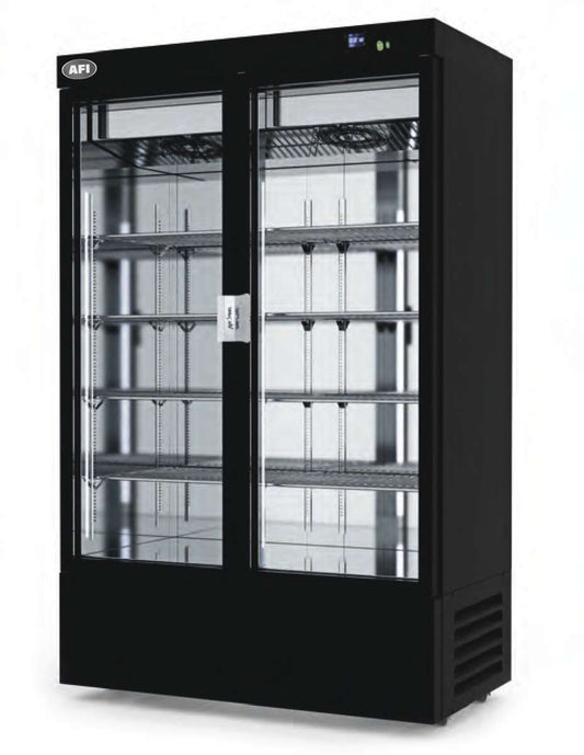 Armoire de maturation 2 portes 1400 L noir