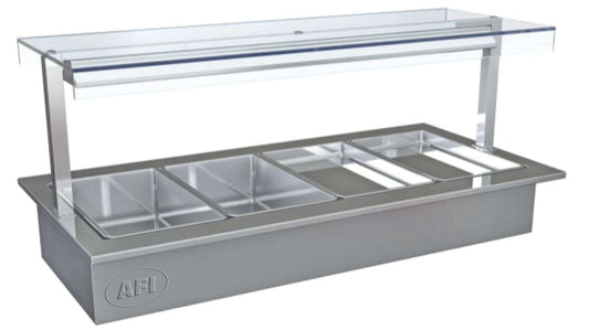 VITRINES SELF-SERVICE  ALIMENTAIRES À ENCASTRER SÉRIE DROP-IN
