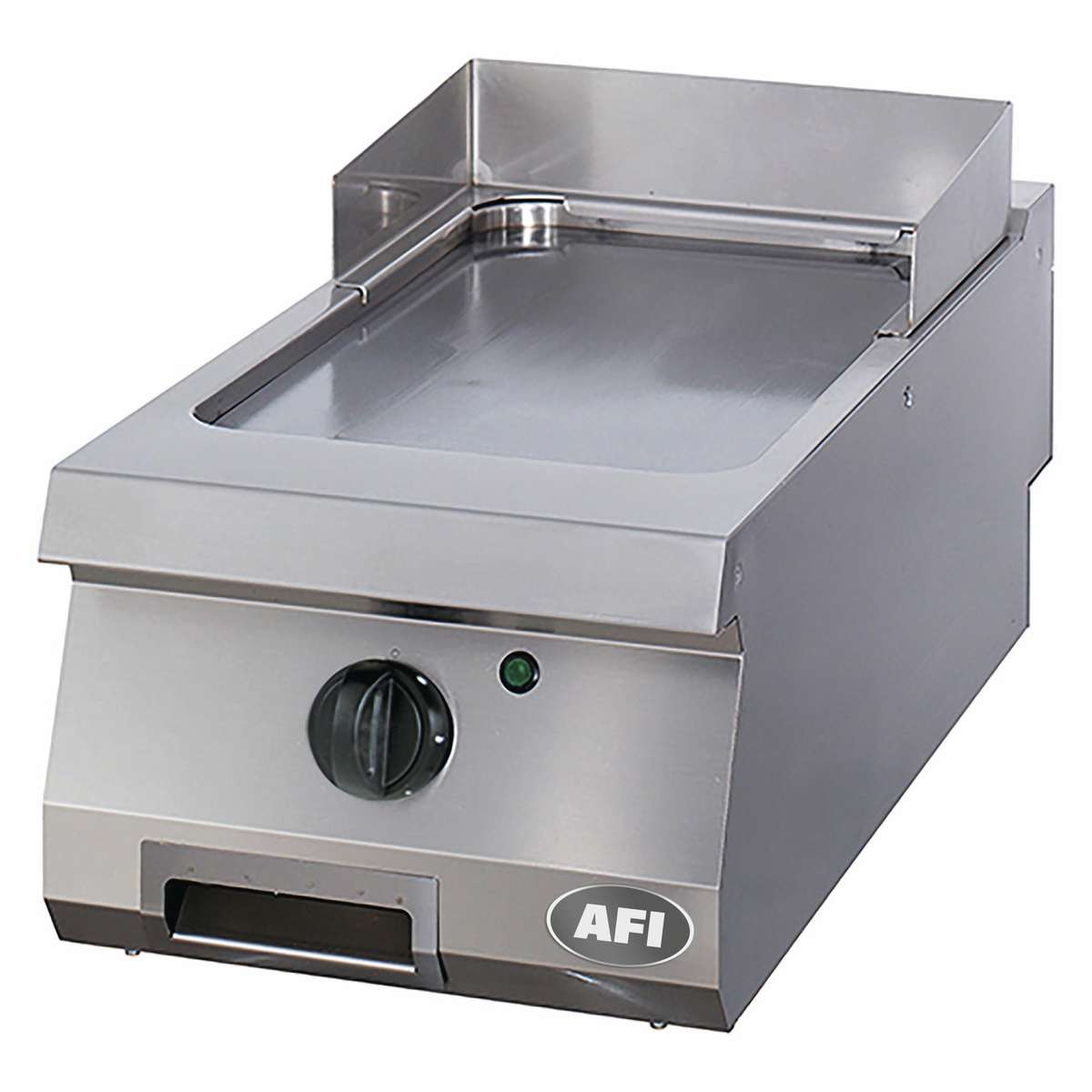 PLAQUE À SNACKER ÉLECTRIQUE - GAMME 700 - SIMPLE LISSE - CHROME