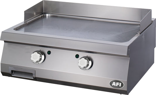 PLAQUE À SNACKER ÉLECTRIQUE - GAMME 900 - DOUBLE LISSE - ACIER CARBONE