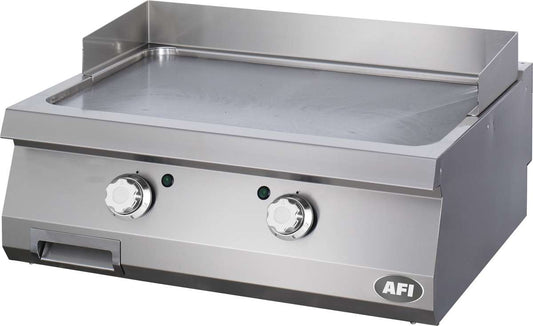 PLAQUE À SNACKER ÉLECTRIQUE - GAMME 900 - DOUBLE LISSE - CHROME