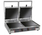 Grill vitrocéramique double - Plaques lisses - 10232VLL