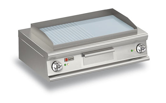 Grillade électrique - Plaque 1/2 lisse chromée - Gamme 1100 - 550FTE925 - Baron