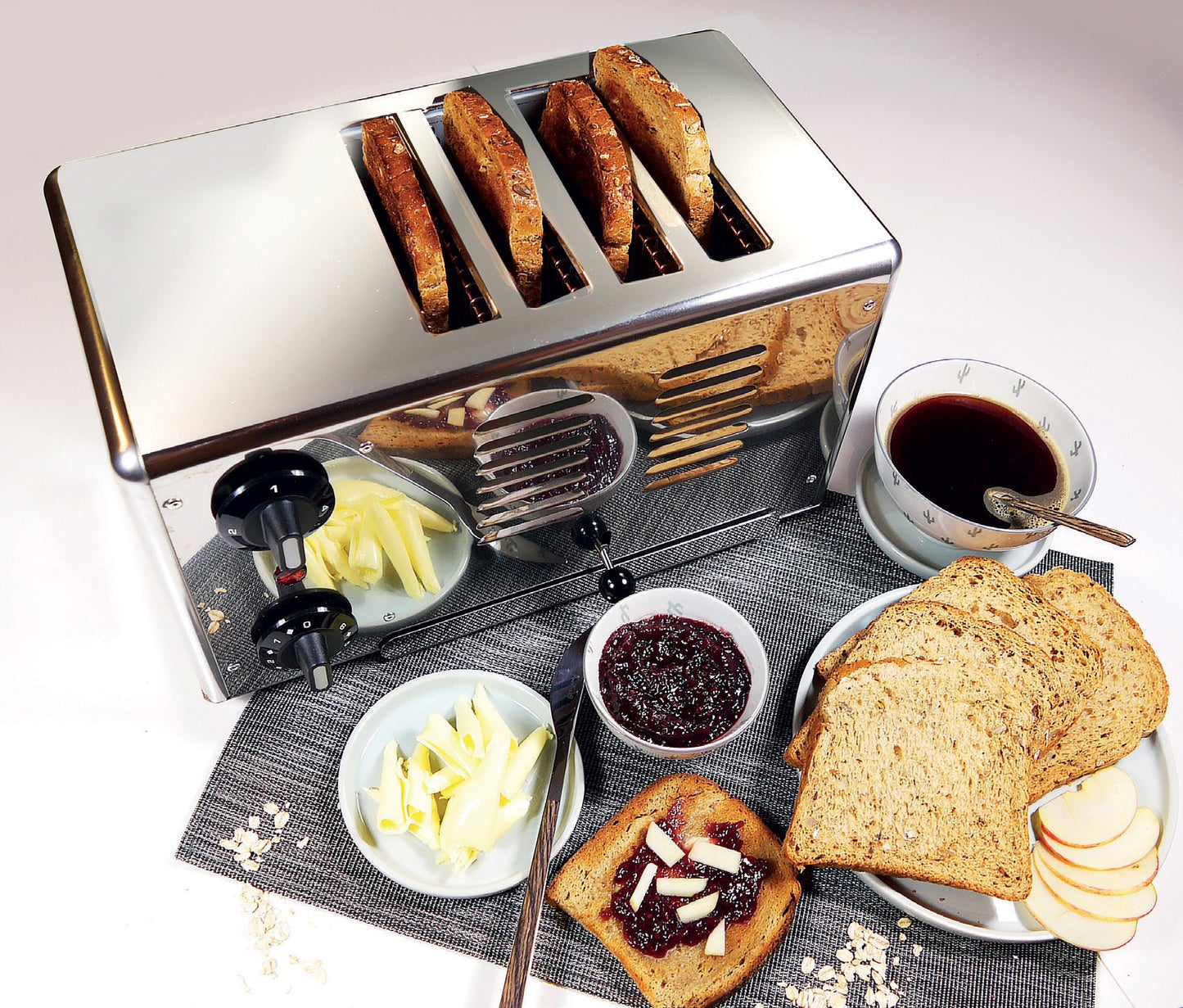 Grille-pains vertical - 230 V - 4 rubans - TG4