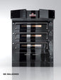 Italforni - Four à pizza avec cellule de levage hauteur 500 mm - 3 chambres - 3 x 12 ou 3 x 9 pizzas - BULL3CHHCE