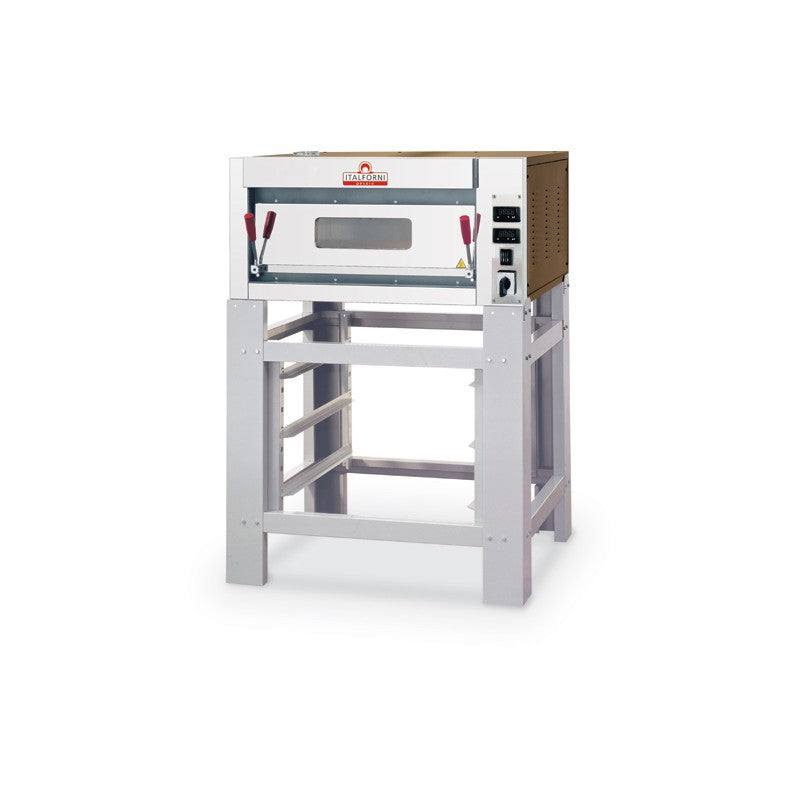 Italforni - Four à pizza - Série TK - 1 chambre - 4 pizzas - Commandes digitales - TK1AD