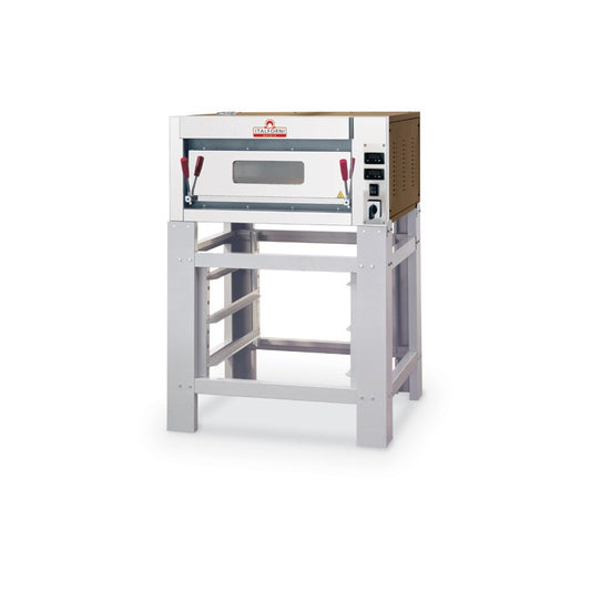 Italforni - Four à pizza - Série TK - 1 chambre - 4 pizzas - Commandes digitales - TK1AD