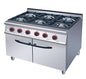 FOURNEAU GAZ SUR PLACARD FERMÉ - GAMME 700 - 6 FEUX